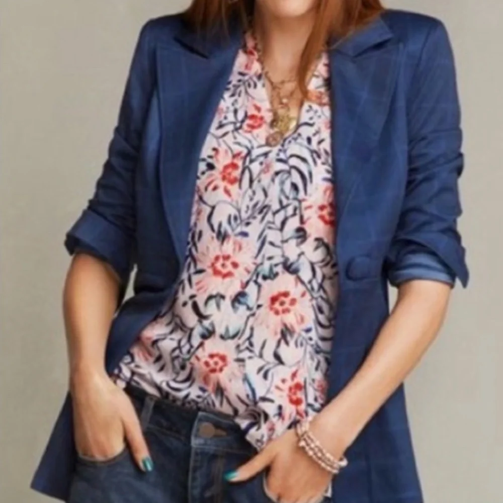 🩷 CAbi 'Stem' Blouse, Sz XS - Any 3 🩷CAbi tops for $45!!! - Picture 9 of 10